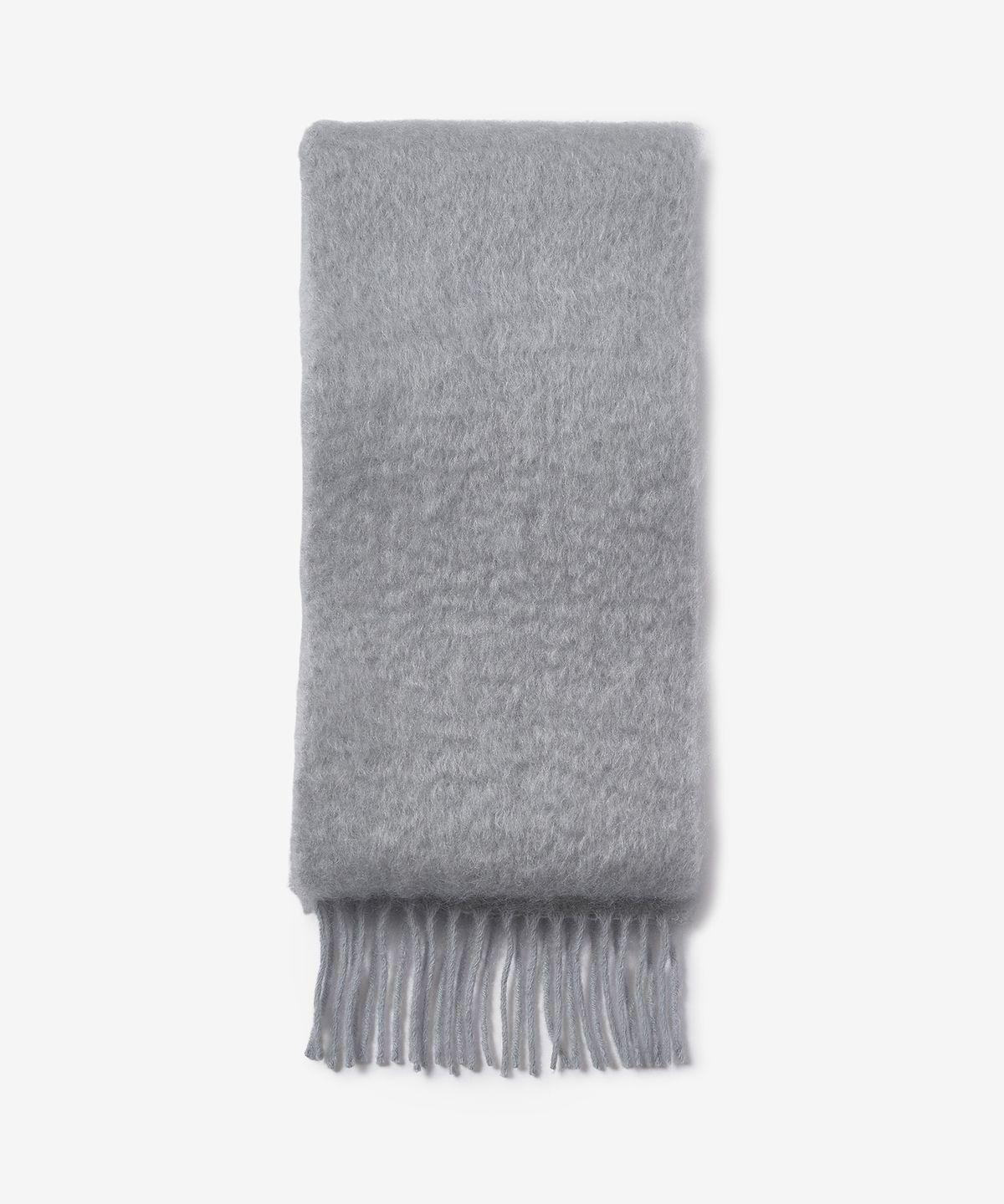MUSINSA | LOEWE Mohair Blend Muffler - Light Grey / F655254X011130