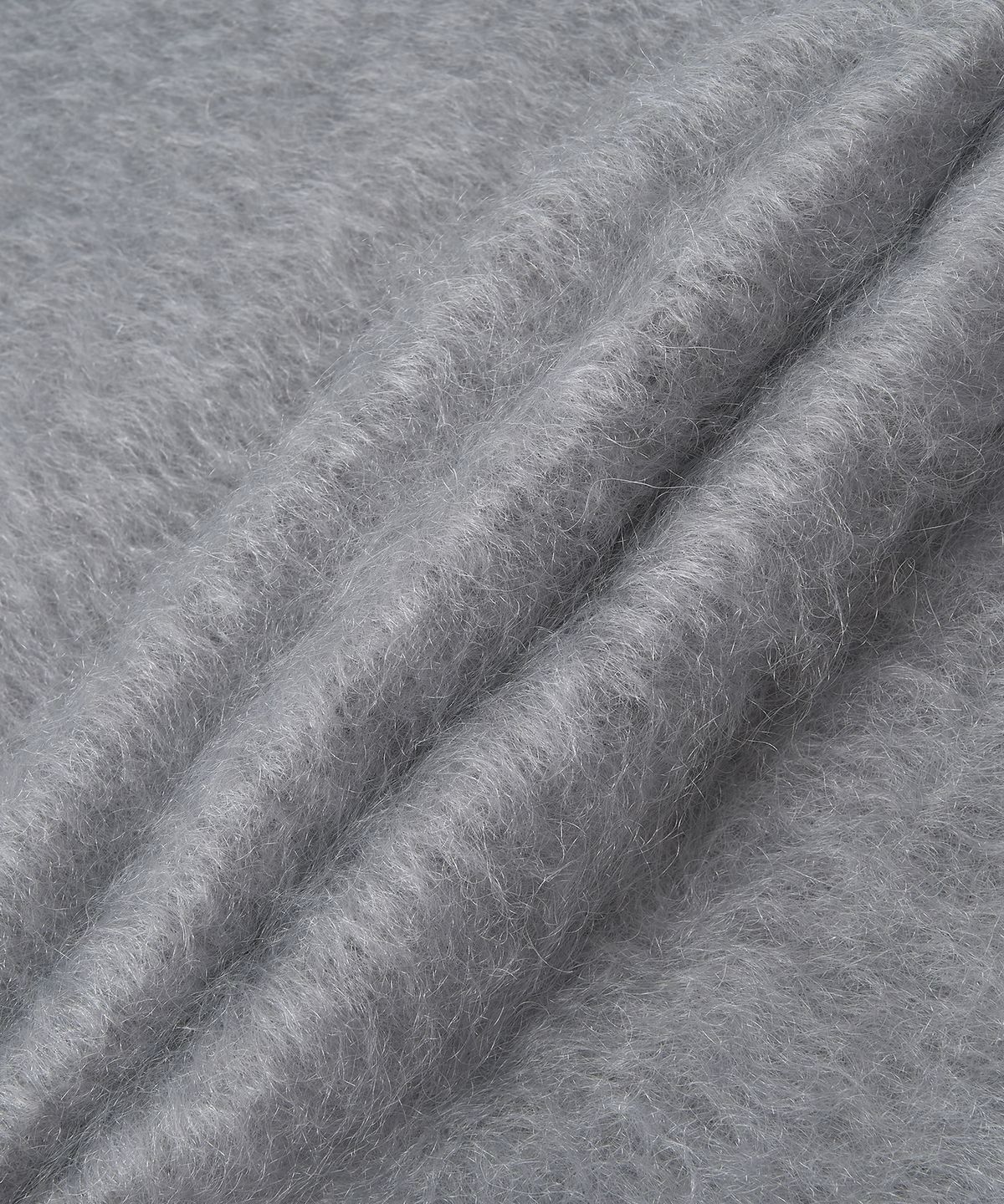 MUSINSA | LOEWE Mohair Blend Muffler - Light Grey