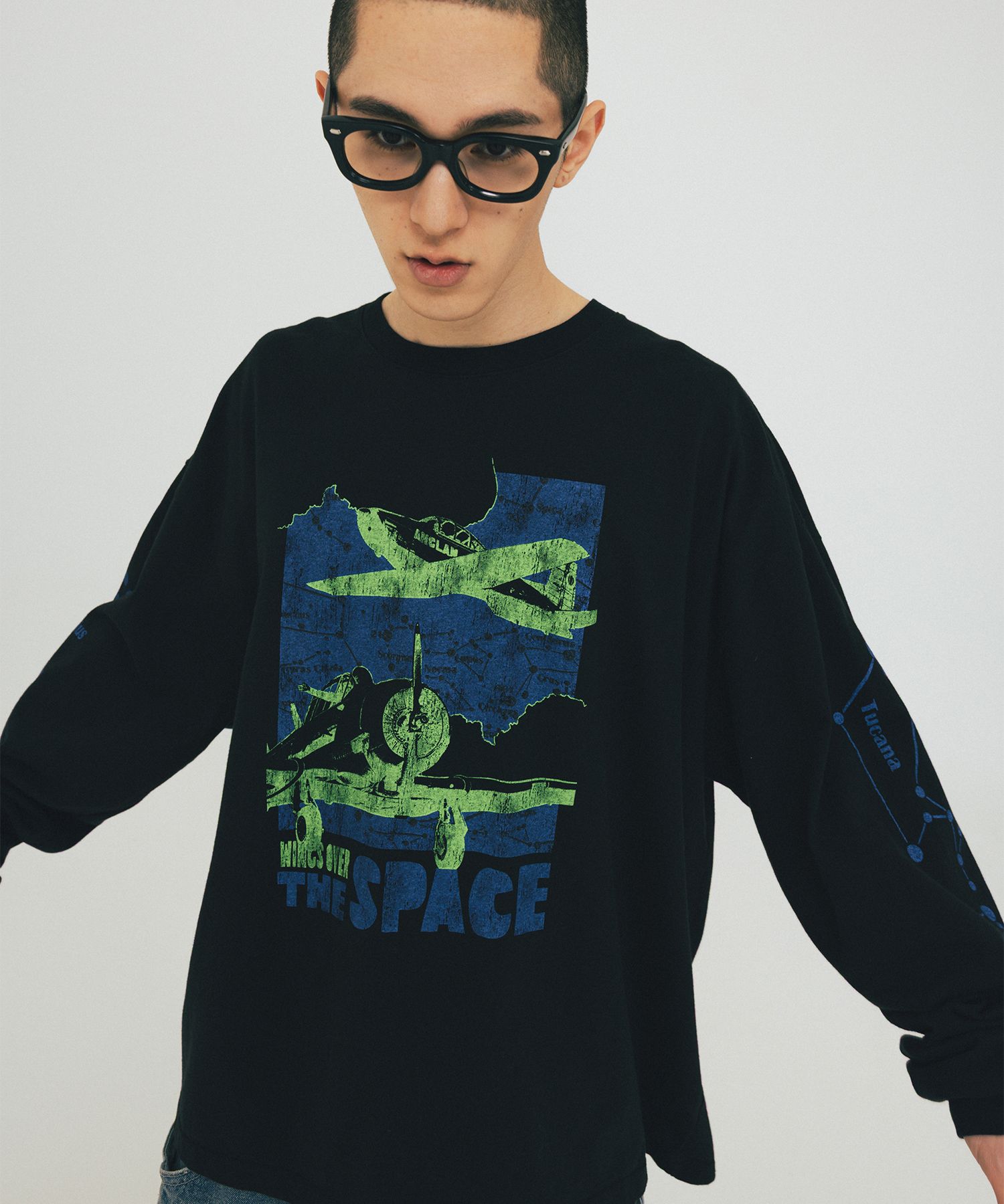 【ANGLAN】25SS★ [AG] W.O.T.S Graphic Long Sleeve MUSINSA | ANGLAN W.O.T.S Graphic Long Sleeve - Black