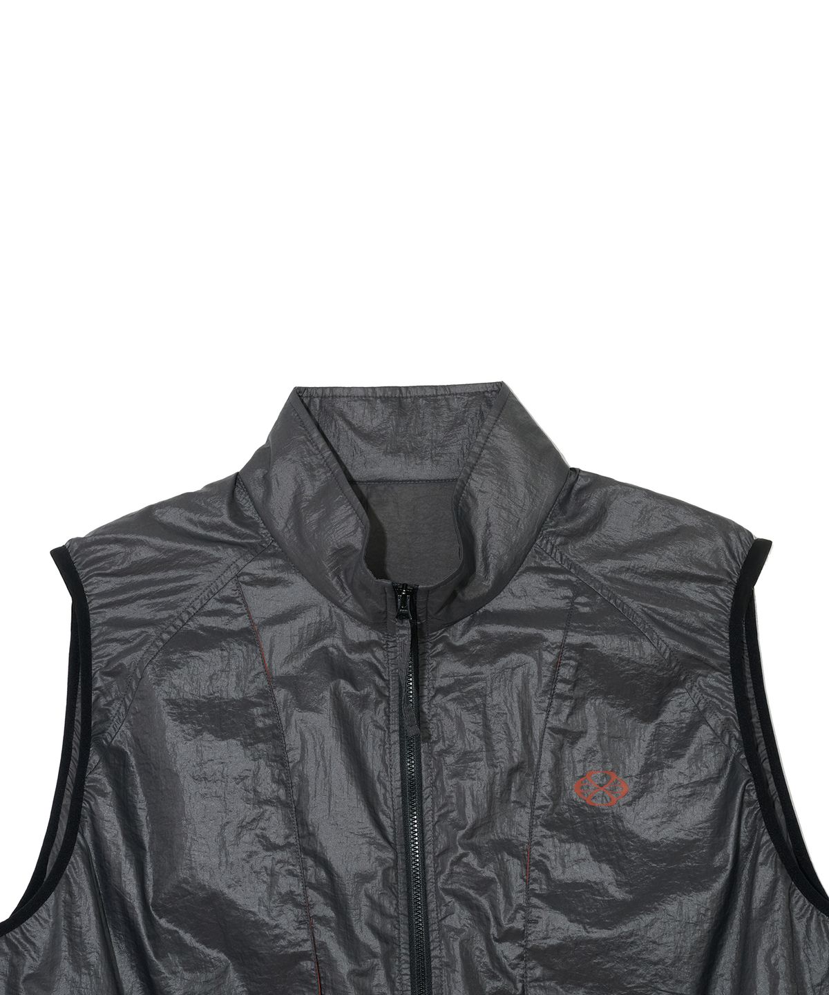 논타입(NONTYPE) HIDDEN EFFECT LIGHT WIND VEST (DARK DREY)