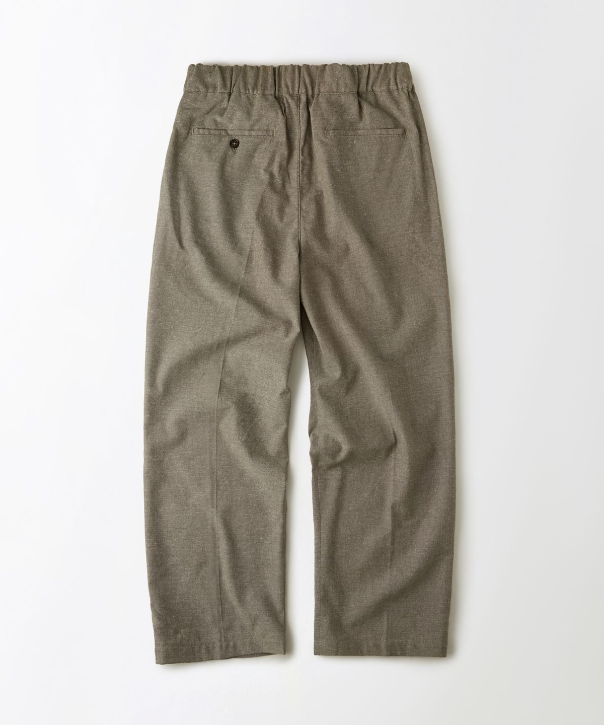 아웃스탠딩(OUTSTANDING) LINEN COTTON COMFORT PANTS_BEIGE