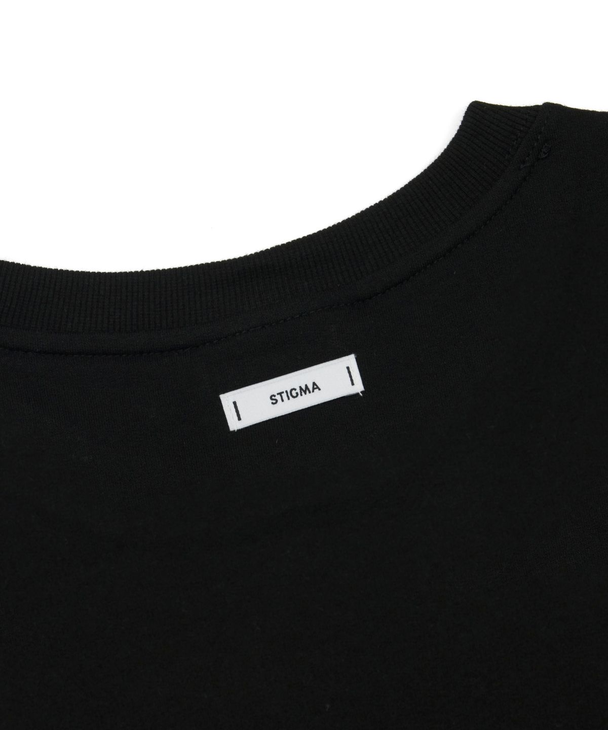 스티그마(STIGMA) Tiger Camouflage STGM Semi-oversized T-shirts Black