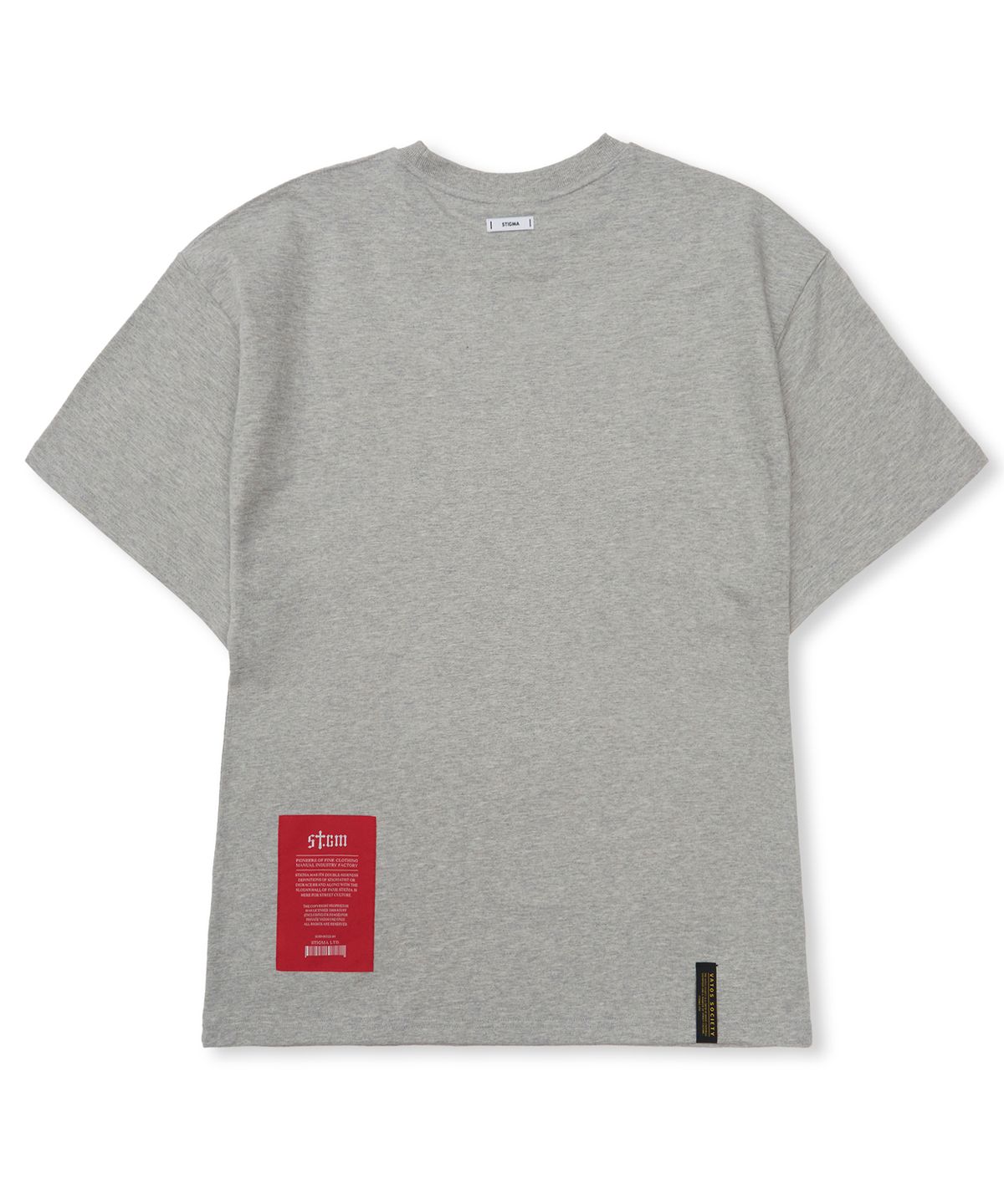 스티그마(STIGMA) Camouflage STGM Semi-oversized T-shirts Melange