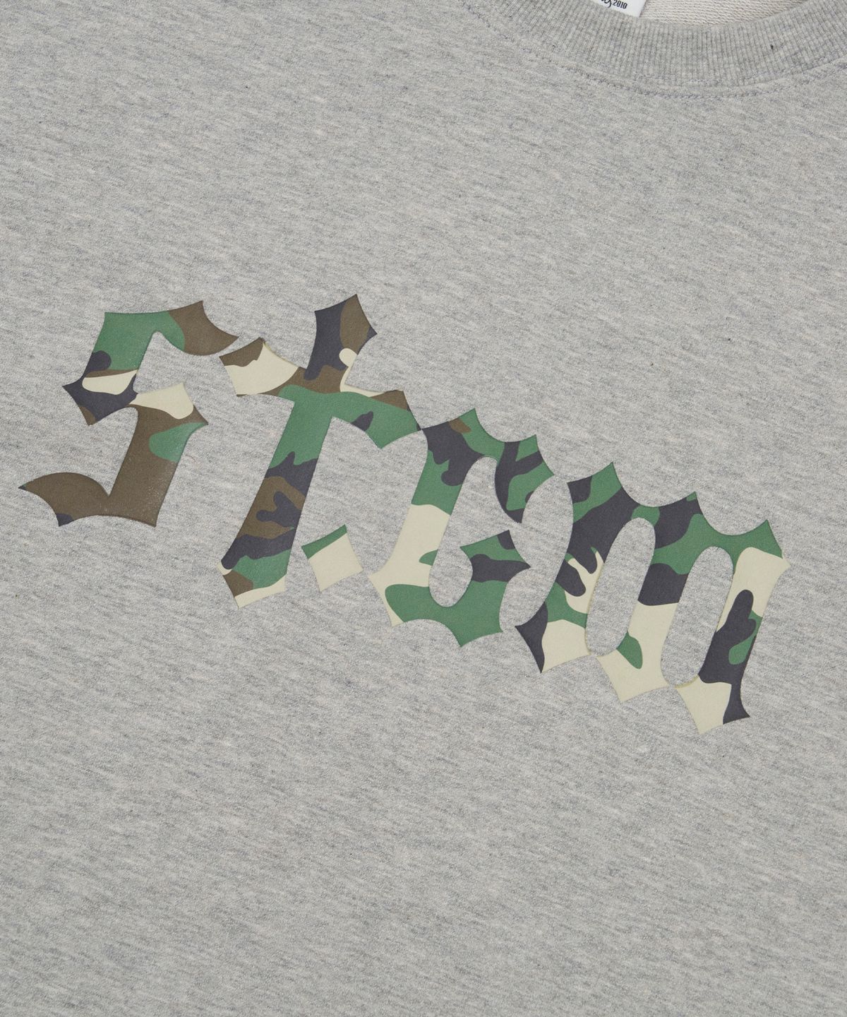 스티그마(STIGMA) Camouflage STGM Semi-oversized T-shirts Melange