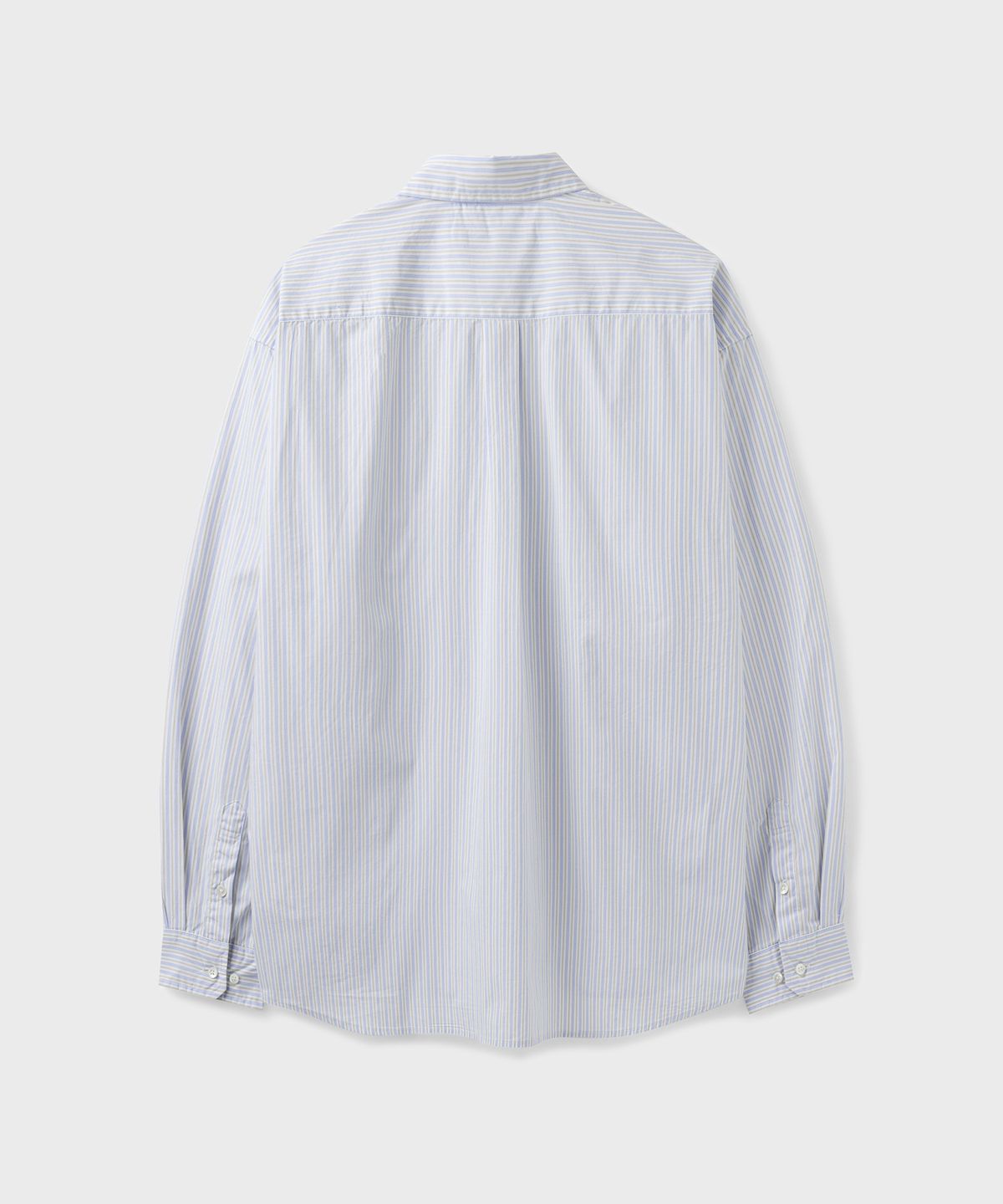 브랜디드(BRANDED) NOBLE STRIPE SHIRT [SKY BLUE]