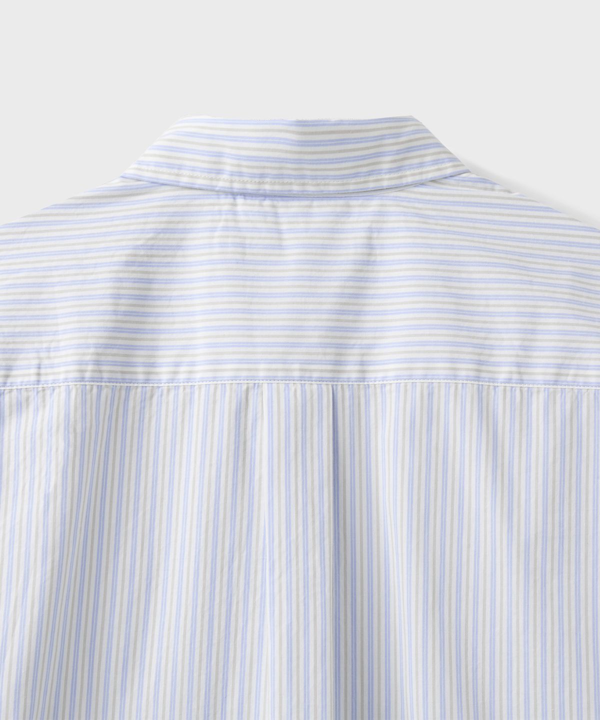 브랜디드(BRANDED) NOBLE STRIPE SHIRT [SKY BLUE]