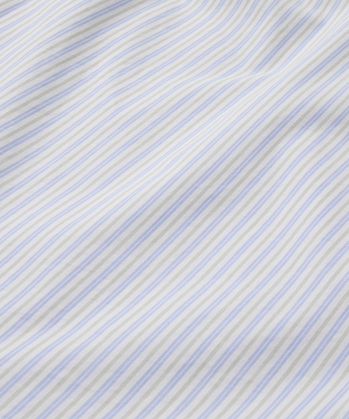브랜디드(BRANDED) NOBLE STRIPE SHIRT [SKY BLUE]