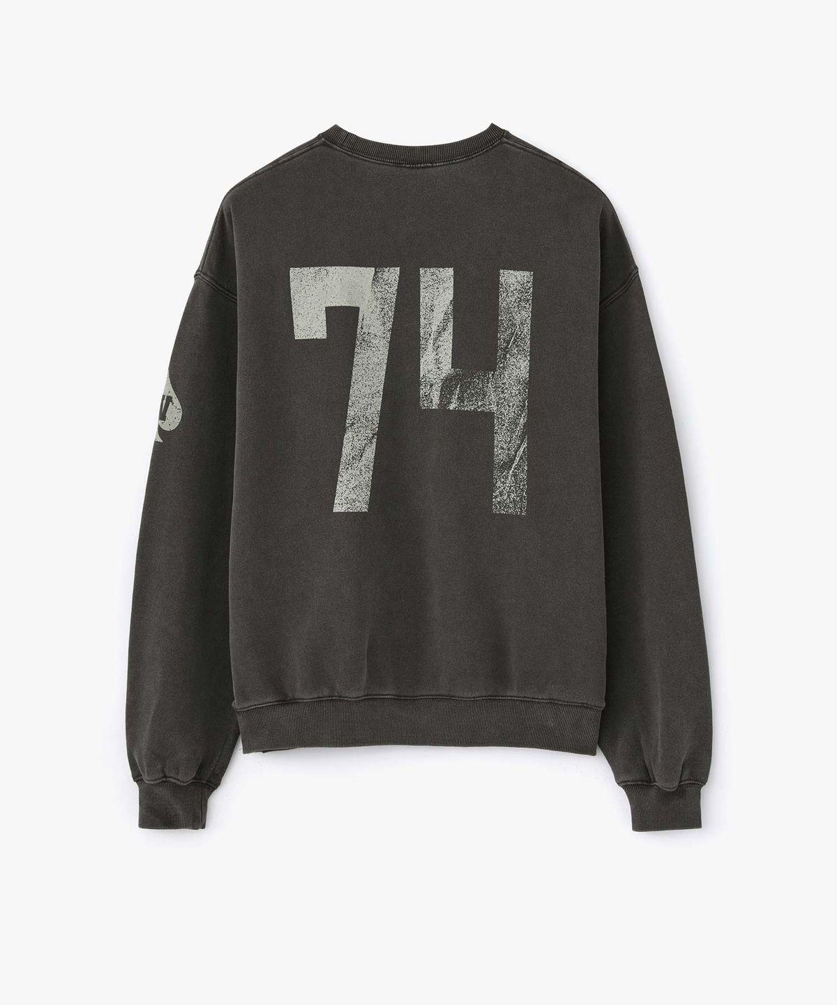 더블유엠씨(WMC) 카운트74 맨투맨_CHARCOAL GREY