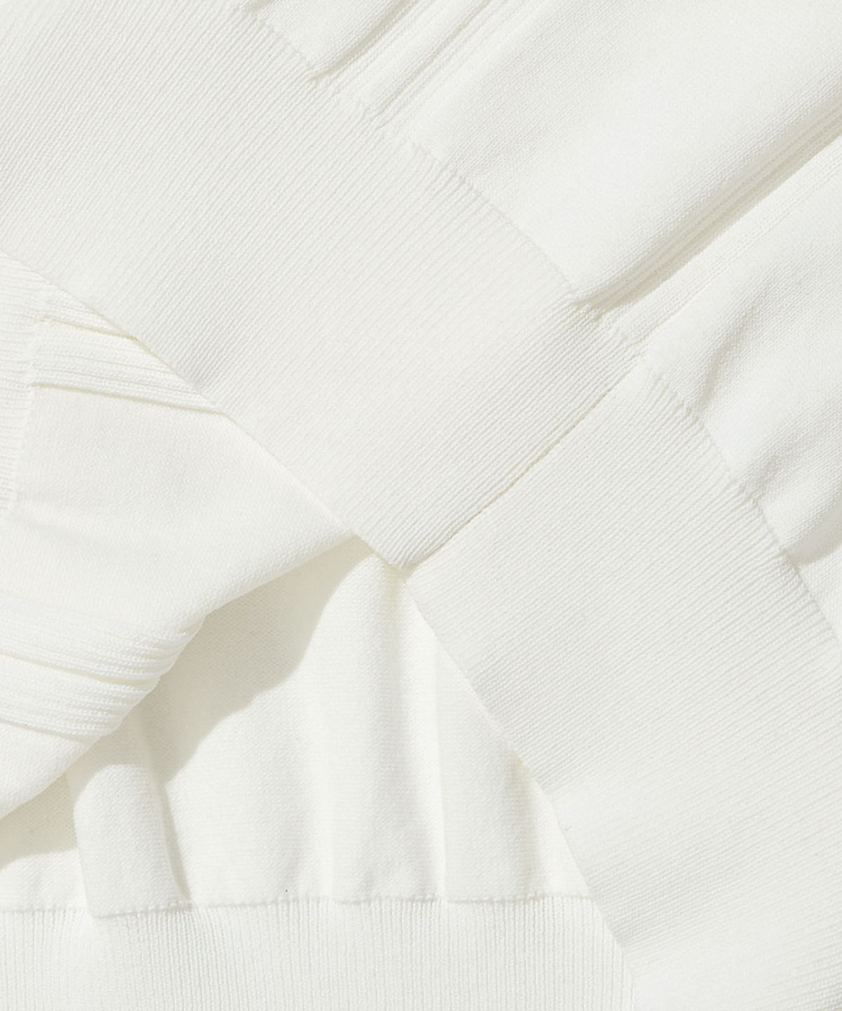 아웃스탠딩(OUTSTANDING) HS STRIPE CREW NECK KNIT_IVORY