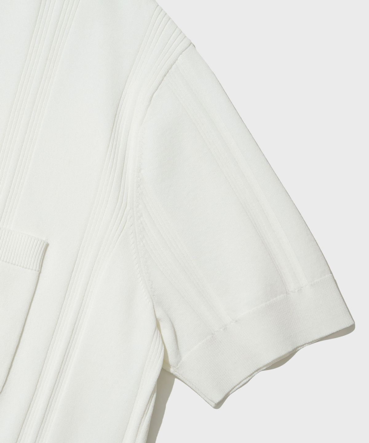 아웃스탠딩(OUTSTANDING) HS STRIPE CREW NECK KNIT_IVORY