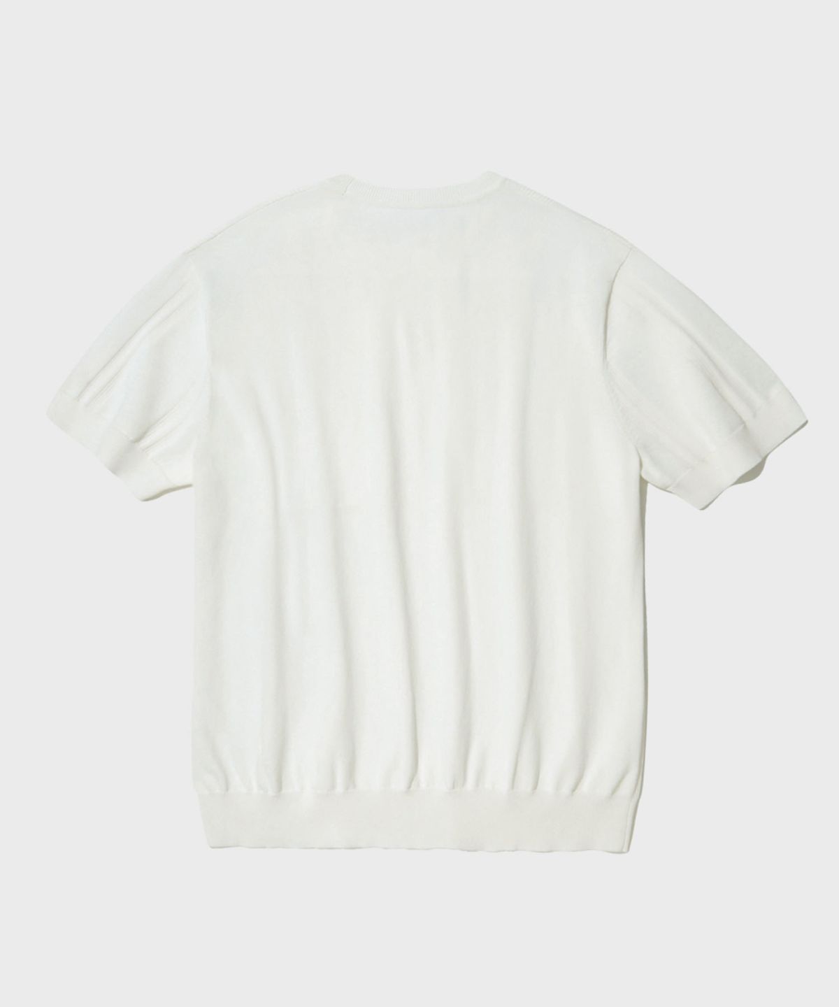 아웃스탠딩(OUTSTANDING) HS STRIPE CREW NECK KNIT_IVORY