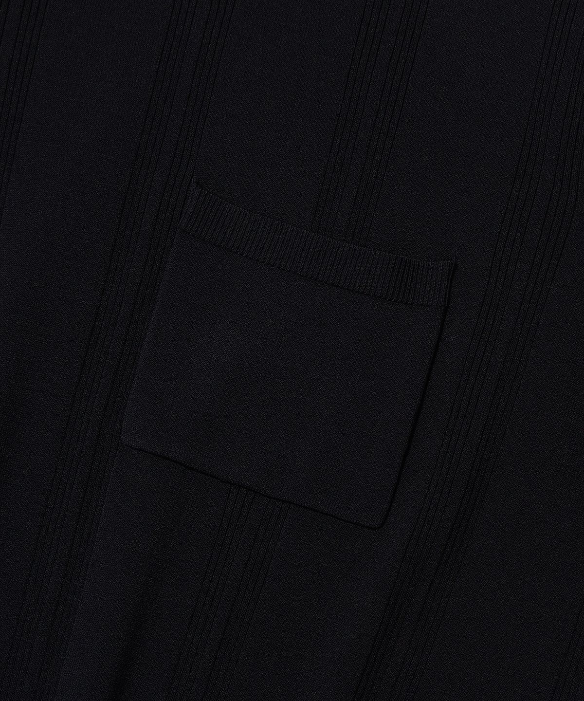 아웃스탠딩(OUTSTANDING) HS STRIPE CREW NECK KNIT_BLACK
