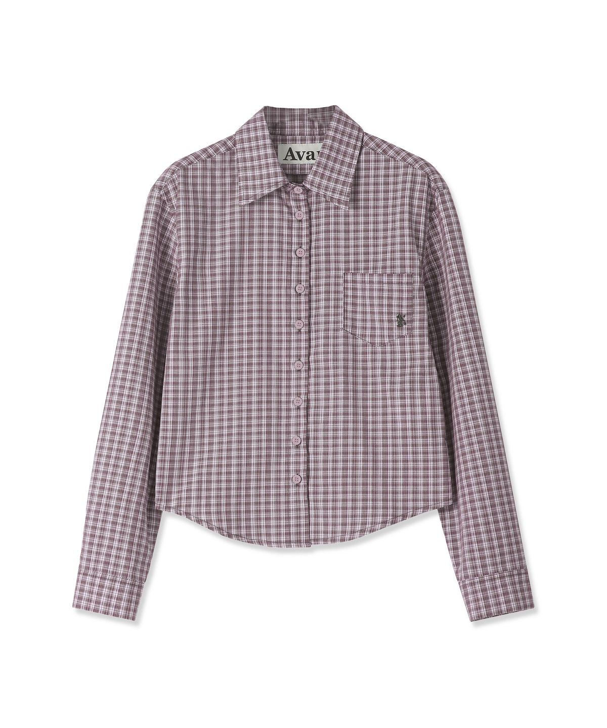 어반드레스(AVANDRESS) She Minimal Check Shirt - 3COL