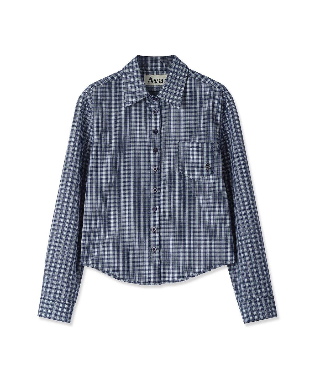 어반드레스(AVANDRESS) She Minimal Check Shirt - 3COL
