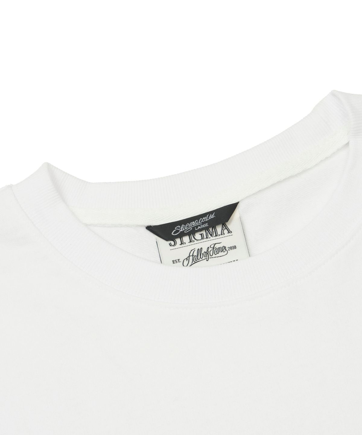 스티그마(STIGMA) Camouflage Pocket Semi-oversized T-shirts White