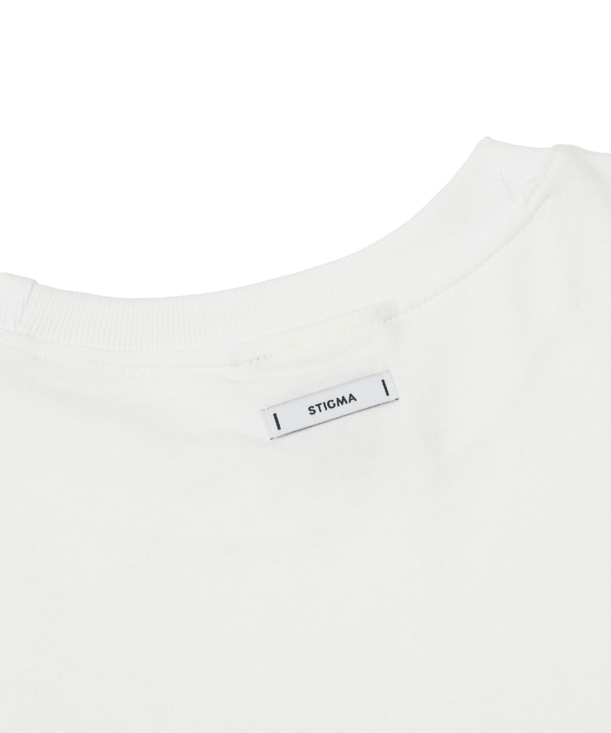 스티그마(STIGMA) Camouflage Pocket Semi-oversized T-shirts White