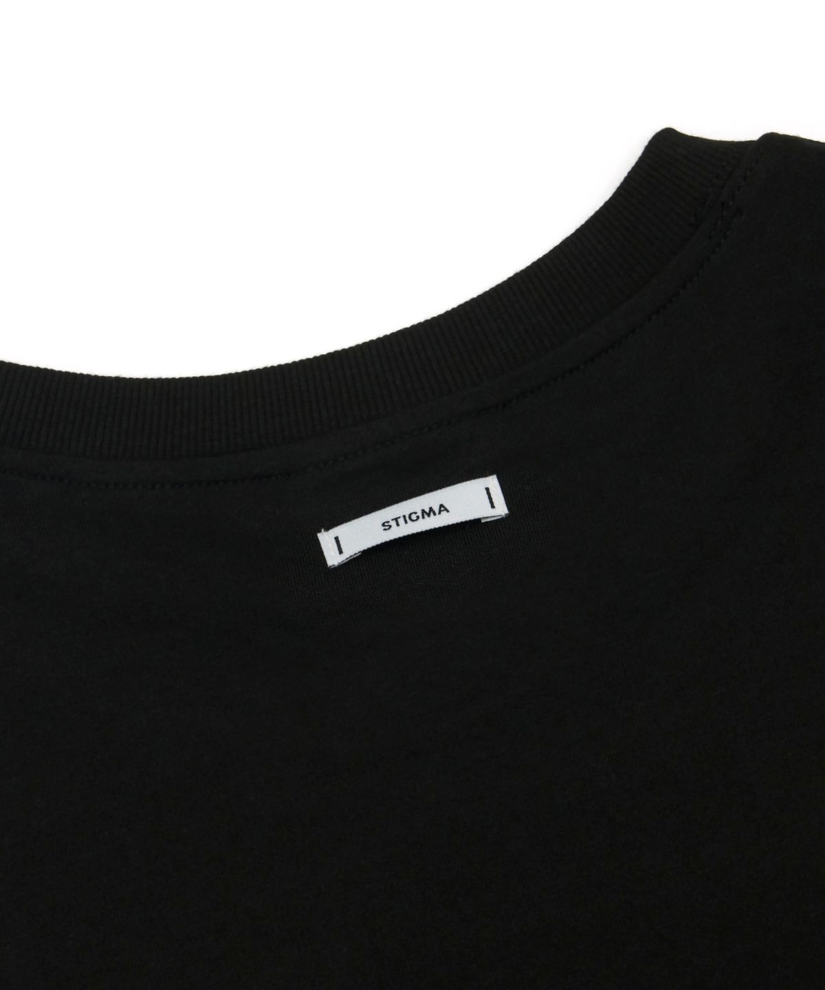 스티그마(STIGMA) Tiger Camouflage Pocket Semi-oversized T-shirts Black