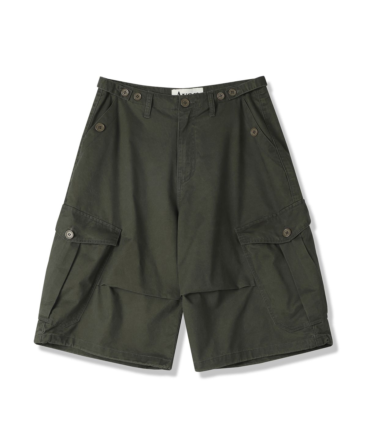 어반드레스(AVANDRESS) Enter Wide Cargo Cotton Shorts - 2COL