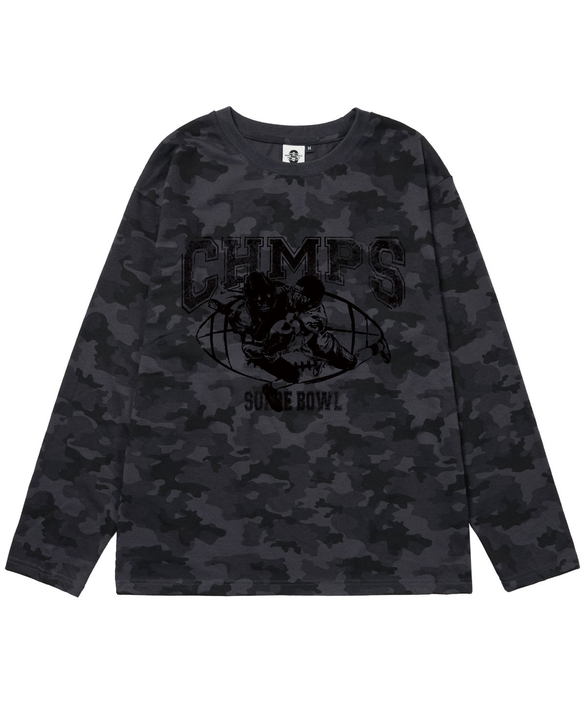 본챔스(BORN CHAMPS) [3 COLORS] VTG AF 오버핏 카모 롱 슬리브 B25ST47