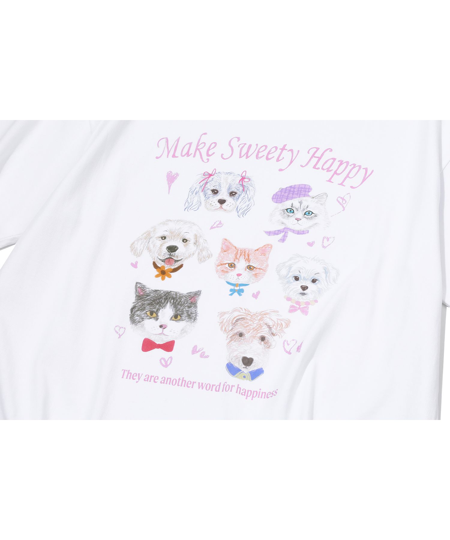 MUSINSA | CPGN STUDIO DTP Happy Sweety Short Sleeve T-shirt