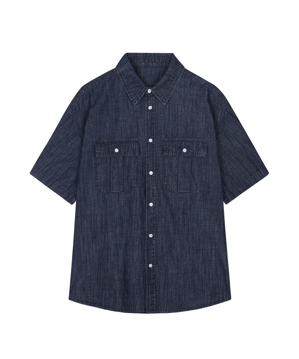 데케트(DECET) Denim Work Short Shirts DCSH010Indigo