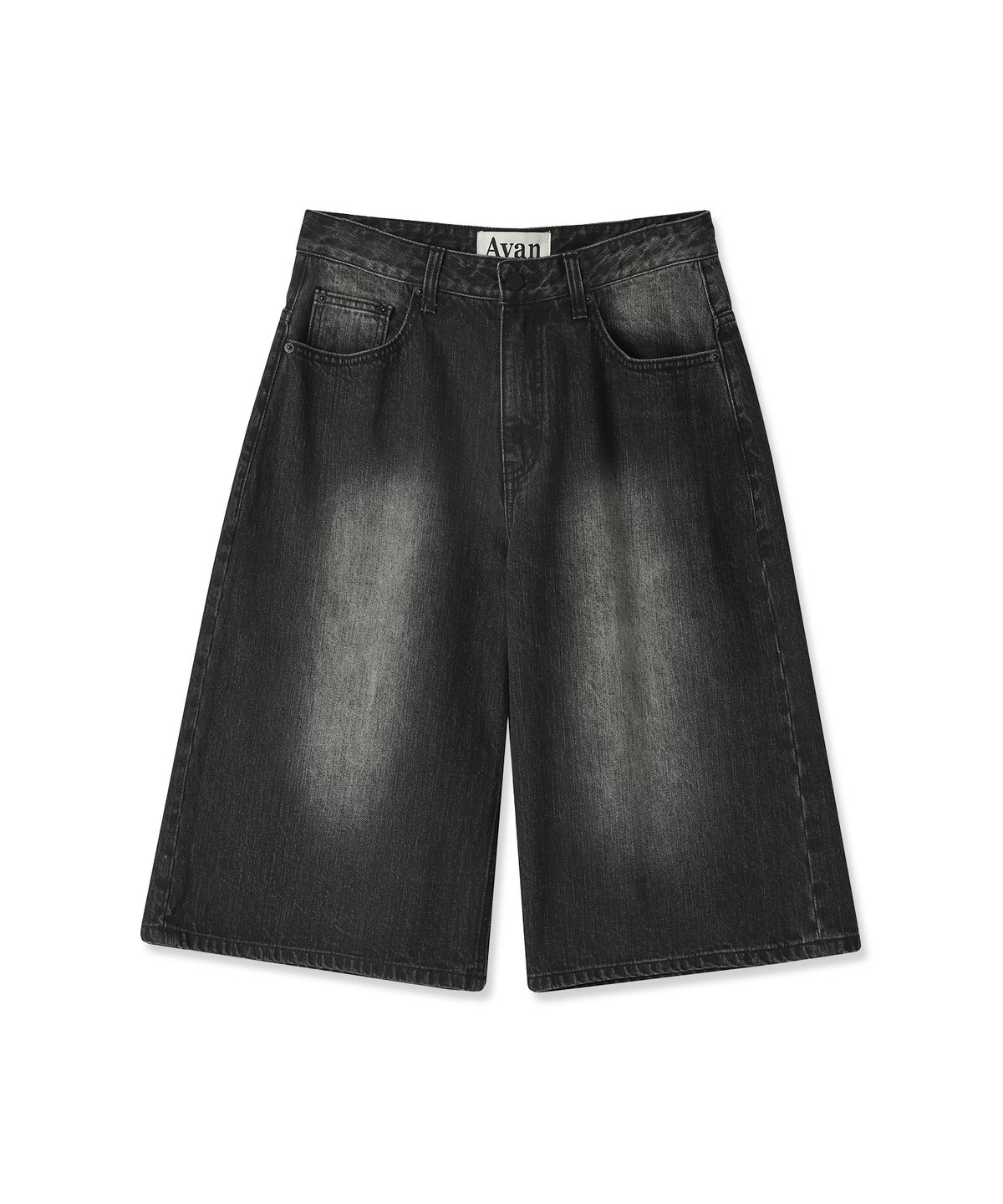 어반드레스(AVANDRESS) AMG Denim Shorts DEEP BLUE