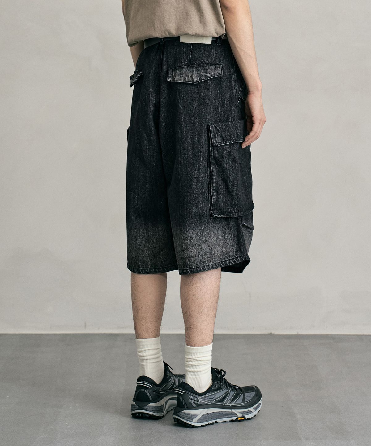 데케트(DECET) M51 Field Denim Shorts DCPT061BlackA