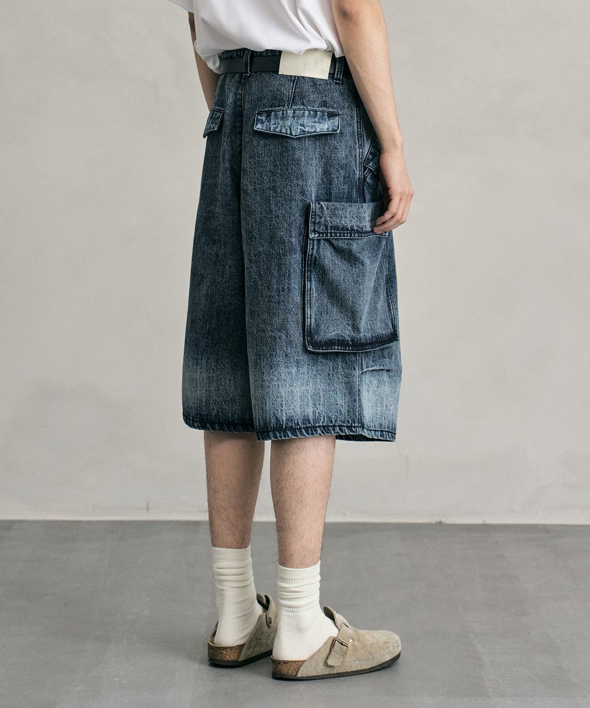 데케트(DECET) M51 Field Denim Shorts DCPT061BlueA