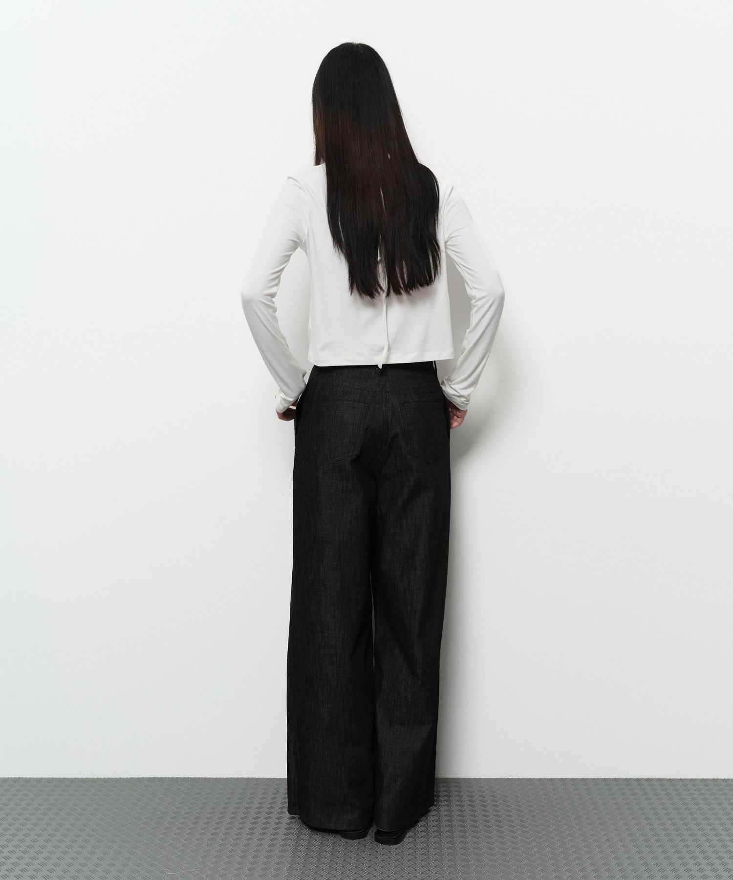 【DIAGONAL】STRING WRAP TOP MUSINSA | DIAGONAL STRING WRAP TOP (ivory)