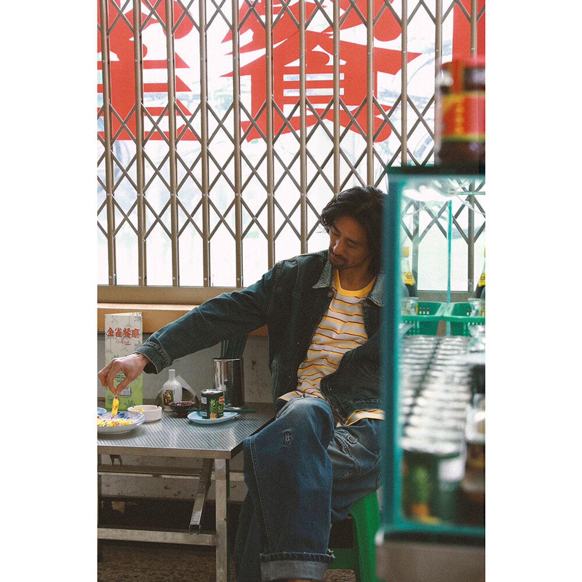 굿니스(GOODNIES) 50년대 빈티지 마이키 데님자켓