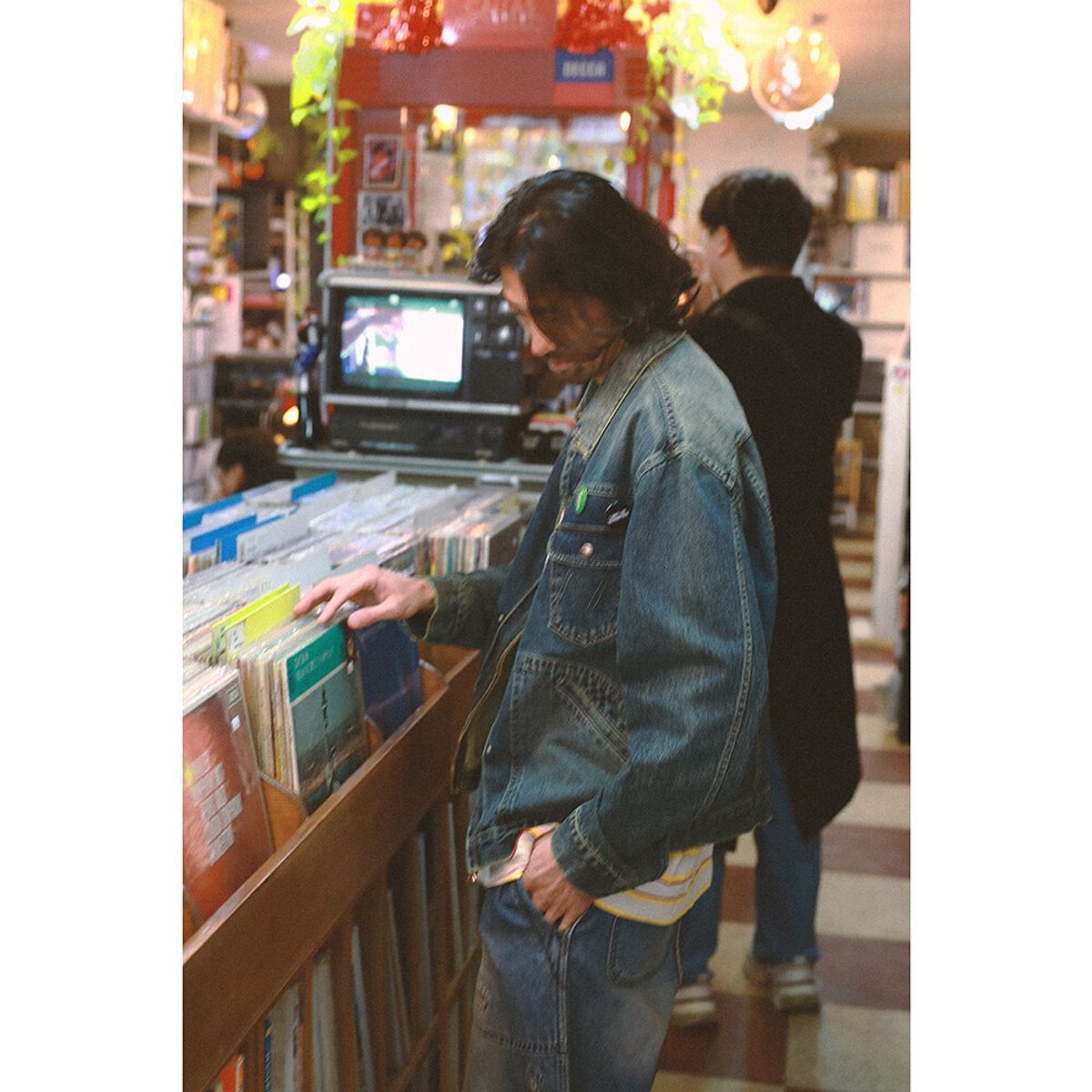 굿니스(GOODNIES) 50년대 빈티지 마이키 데님자켓