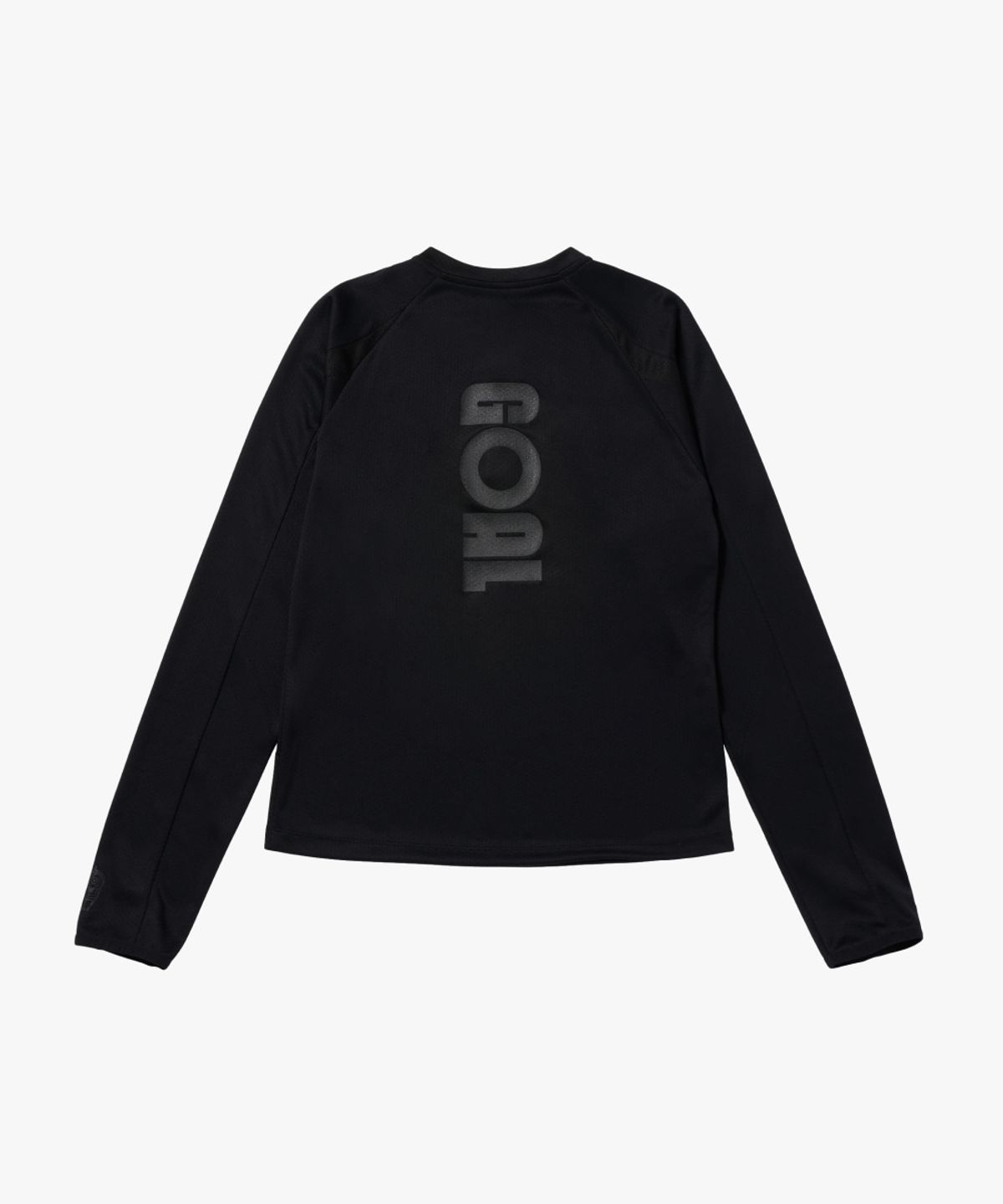 골스튜디오(GOALSTUDIO) WS LONG SLEEVE QUARTER ZIP-UP-BLACK