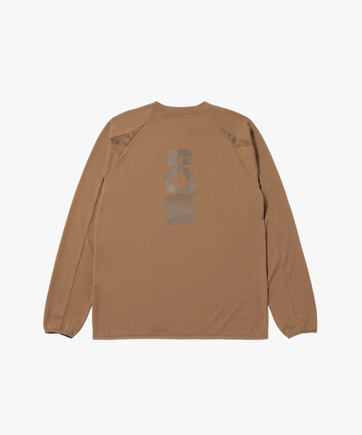 골스튜디오(GOALSTUDIO) MS LONG SLEEVE QUARTER ZIP-UP-BROWN