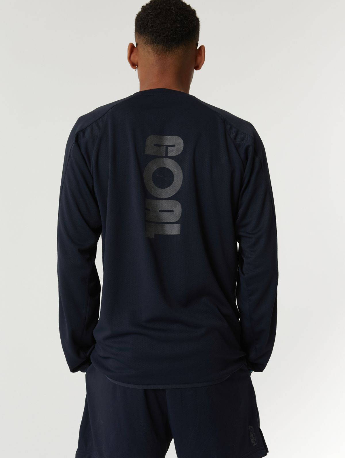 골스튜디오(GOALSTUDIO) MS LONG SLEEVE QUARTER ZIP-UP-NAVY