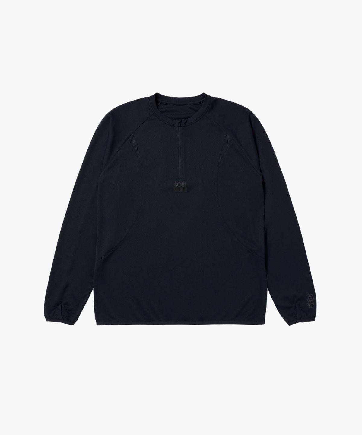 골스튜디오(GOALSTUDIO) MS LONG SLEEVE QUARTER ZIP-UP-NAVY