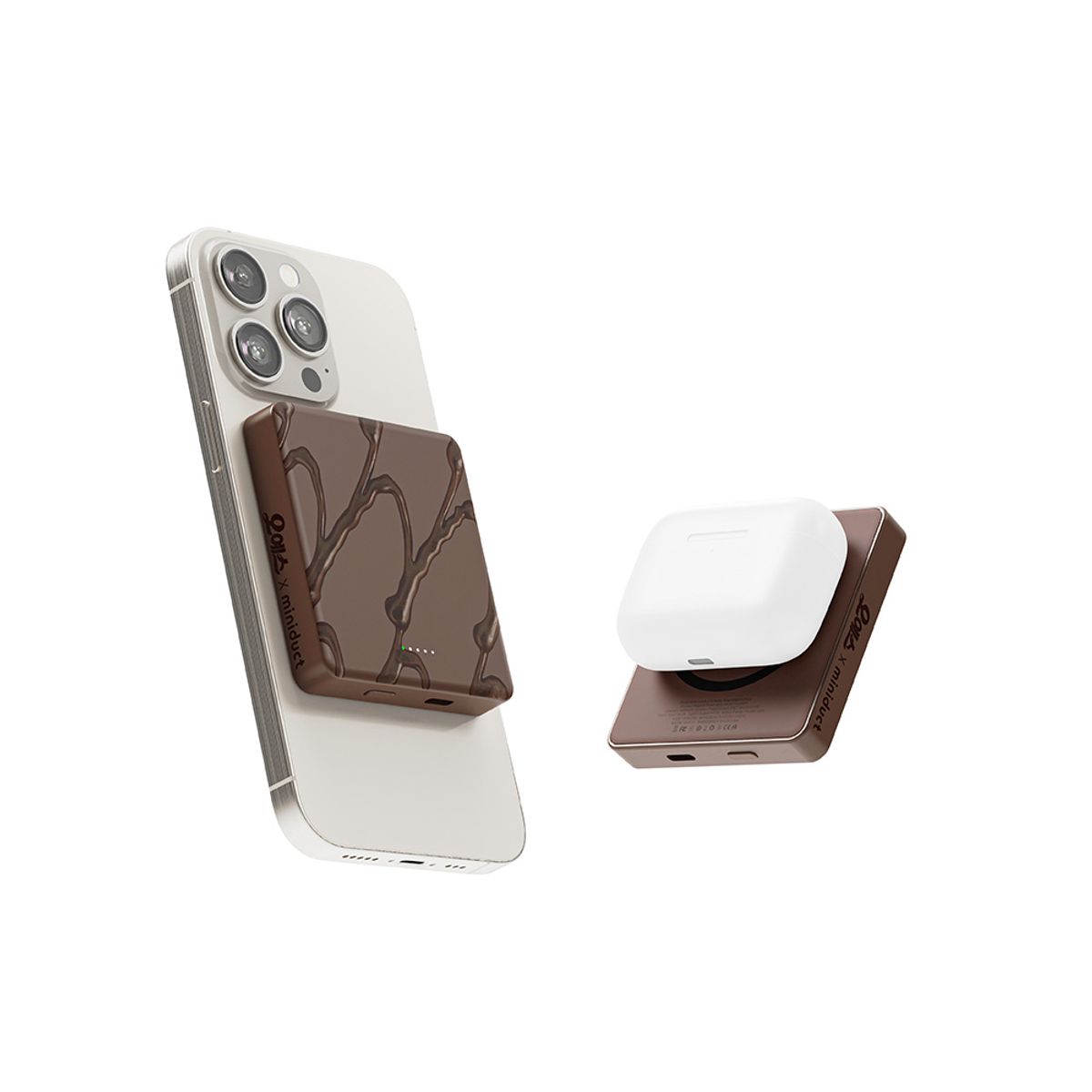미니덕트(MINIDUCT) [미니덕트x해태제과] 오예스 맥세이프 보조배터리 8000mAh