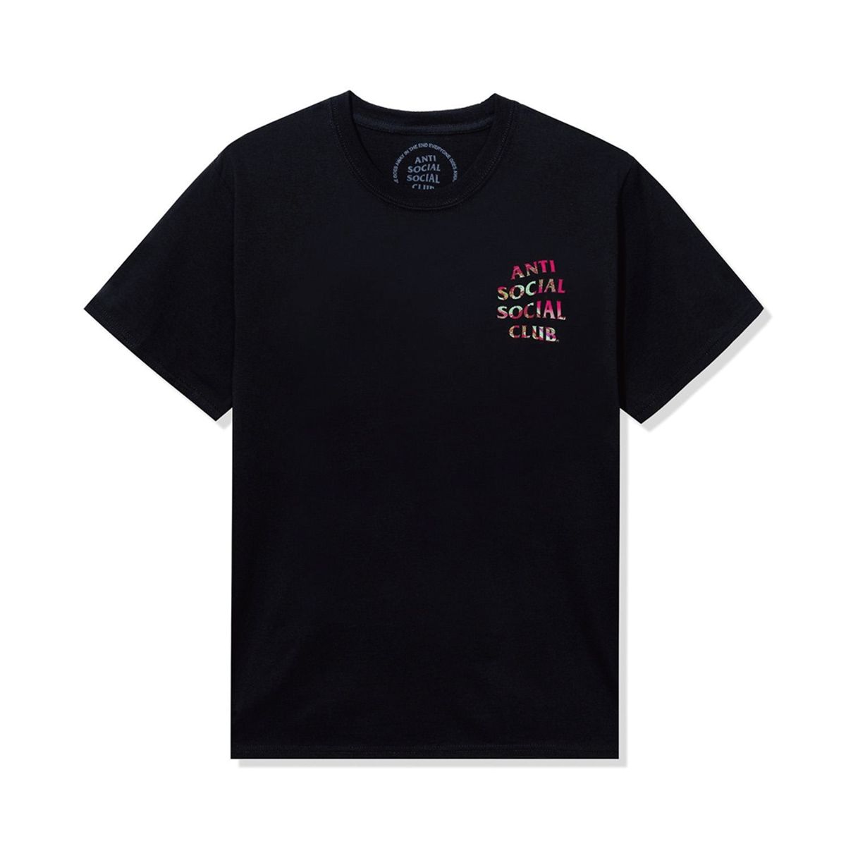 안티 소셜 소셜 클럽(ANTI SOCIAL SOCIAL CLUB) 돈가스 NI USA 메이드 반팔 티셔츠