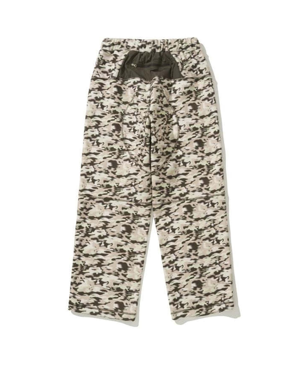 에르에르(ERER) Camouflage Fleece Pants Tan