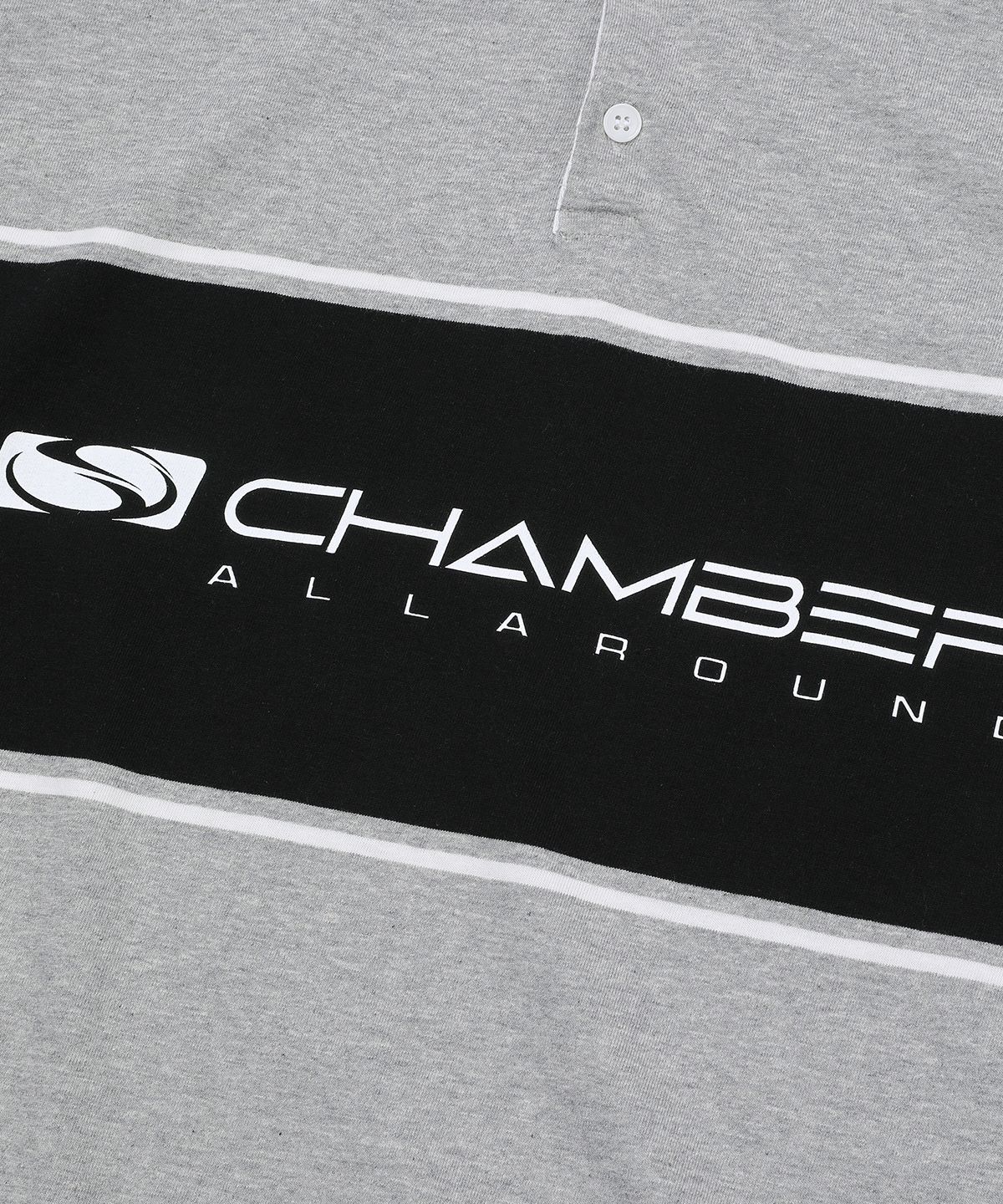 스포츠챔버(SPORT CHAMBER) SC 플래시 럭비 티셔츠(블랙)