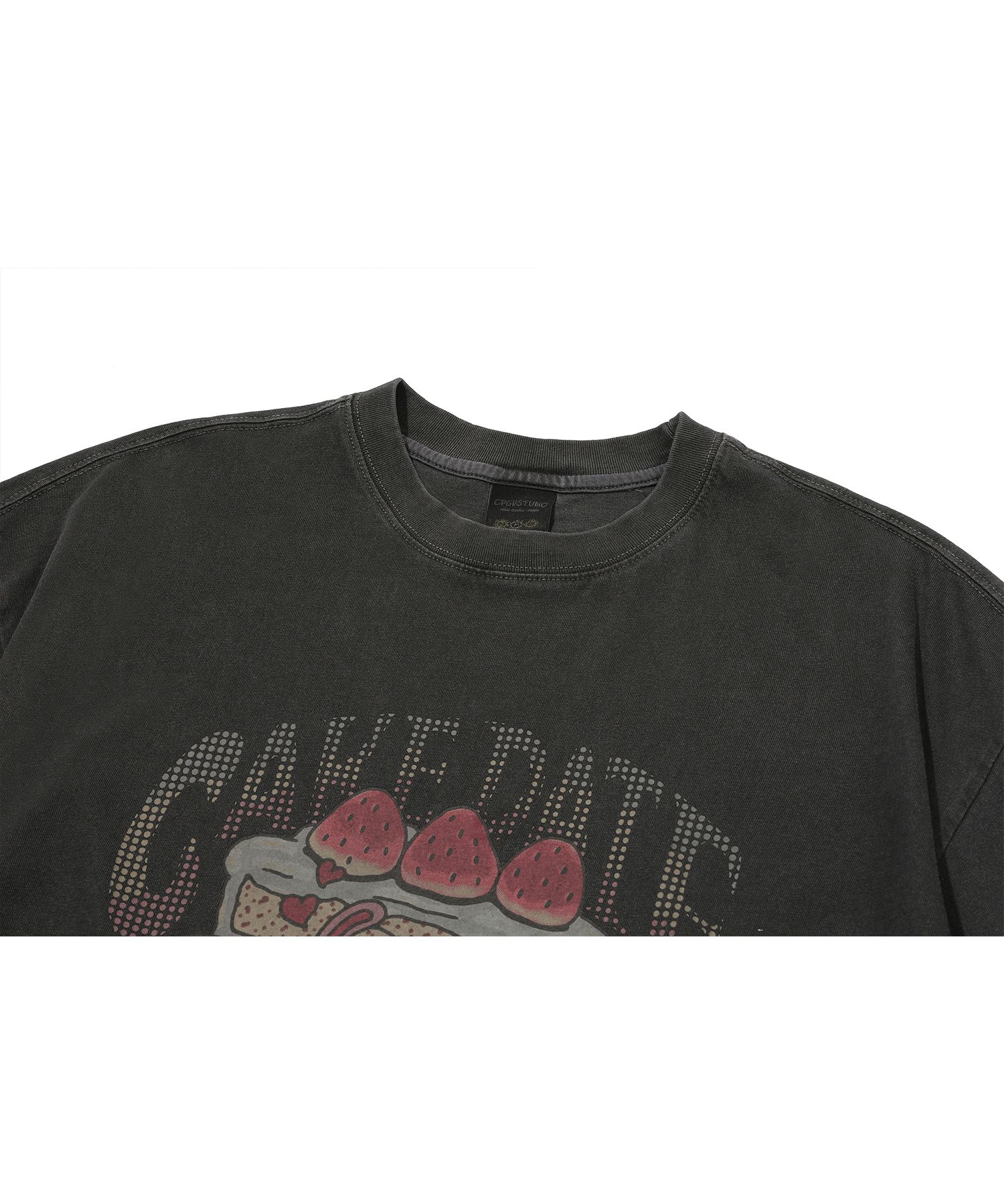 CPGN STUDIOのCake Date Pigment Short Sleeve T-shirt 全2色 MUSINSA | CPGN STUDIO Cake Date Pigment Short Sleeve T-Shirt