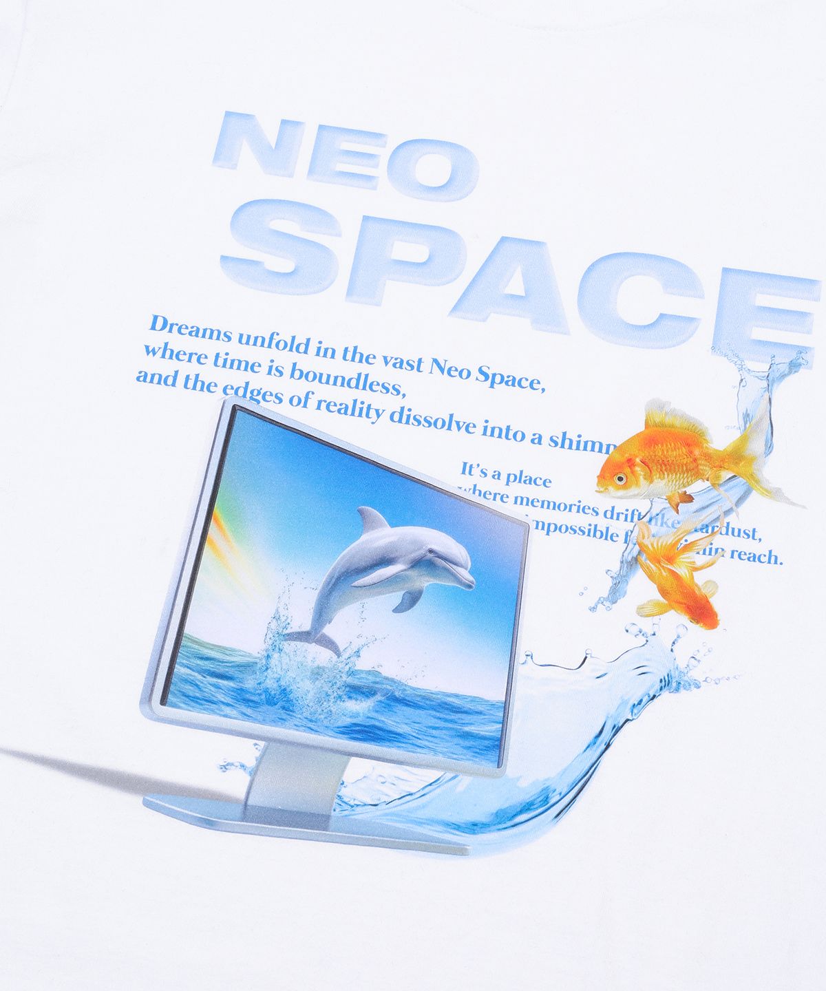 메인부스(MAINBOOTH) Neo Space T-shirt(WHITE)