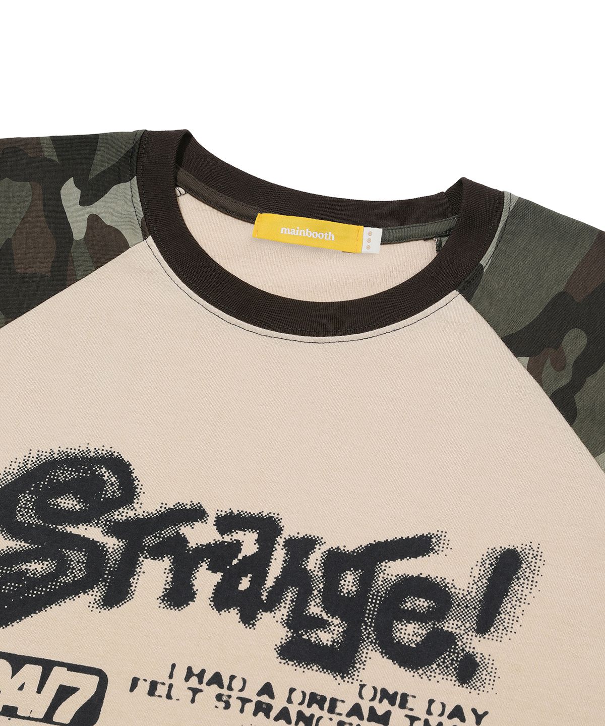메인부스(MAINBOOTH) Strange Dream T-shirt(CAMO)
