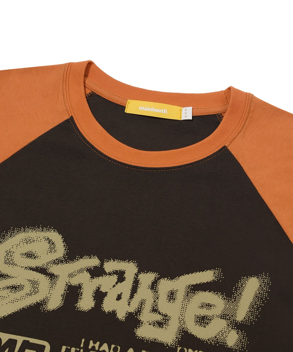 메인부스(MAINBOOTH) Strange Dream T-shirt(ORANGE)