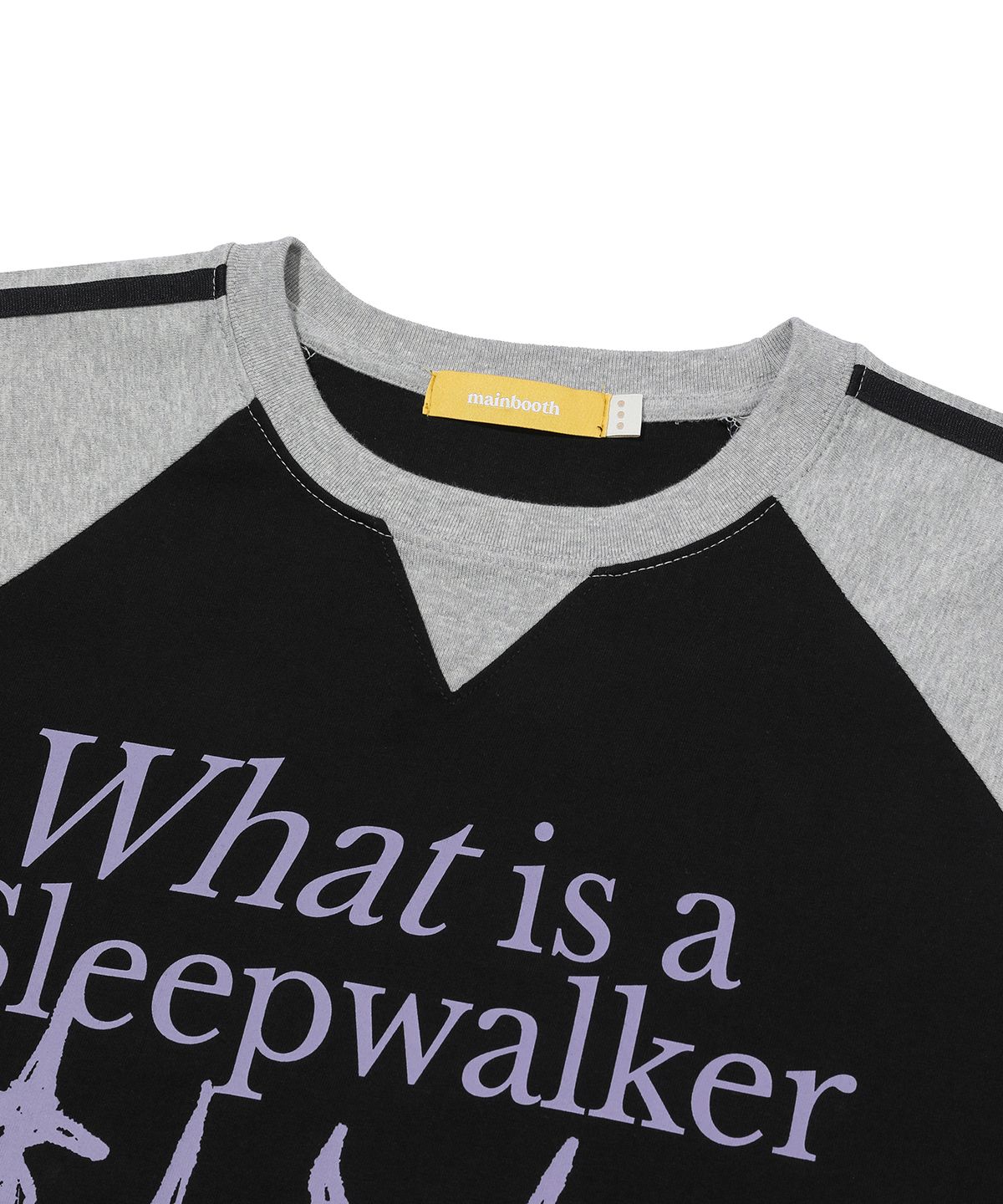 메인부스(MAINBOOTH) WIS T-shirt(BLACK)