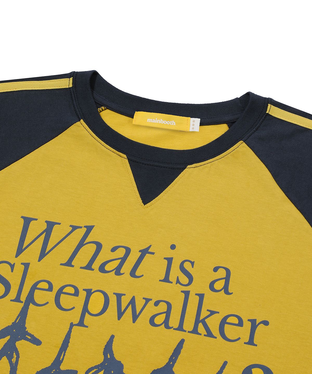 메인부스(MAINBOOTH) WIS T-shirt(YELLOW)