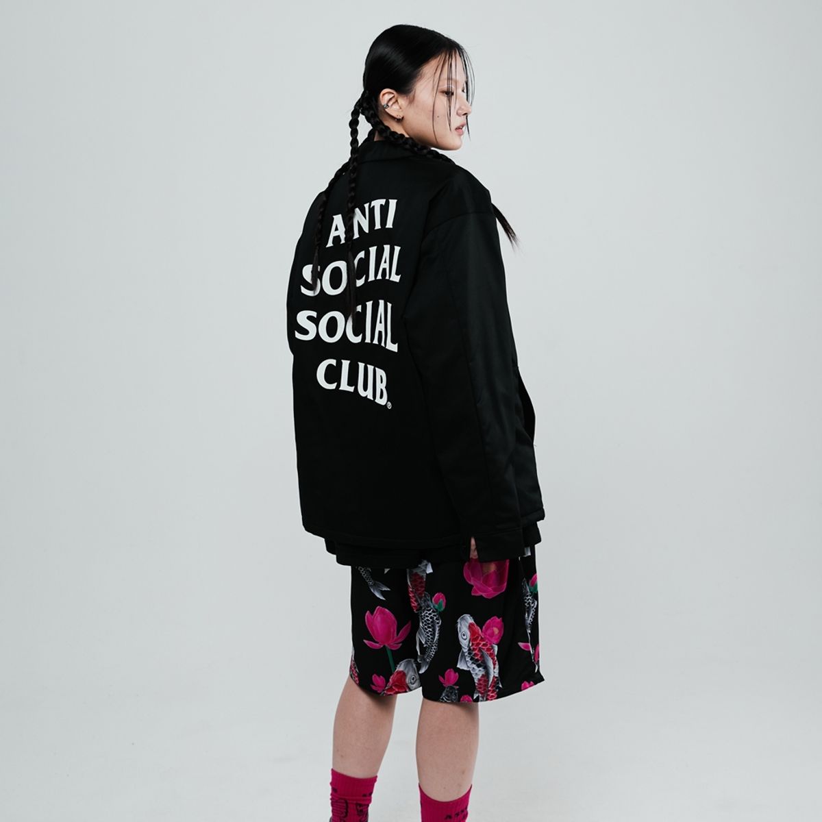 안티 소셜 소셜 클럽(ANTI SOCIAL SOCIAL CLUB) 코이 리버시블 쇼츠