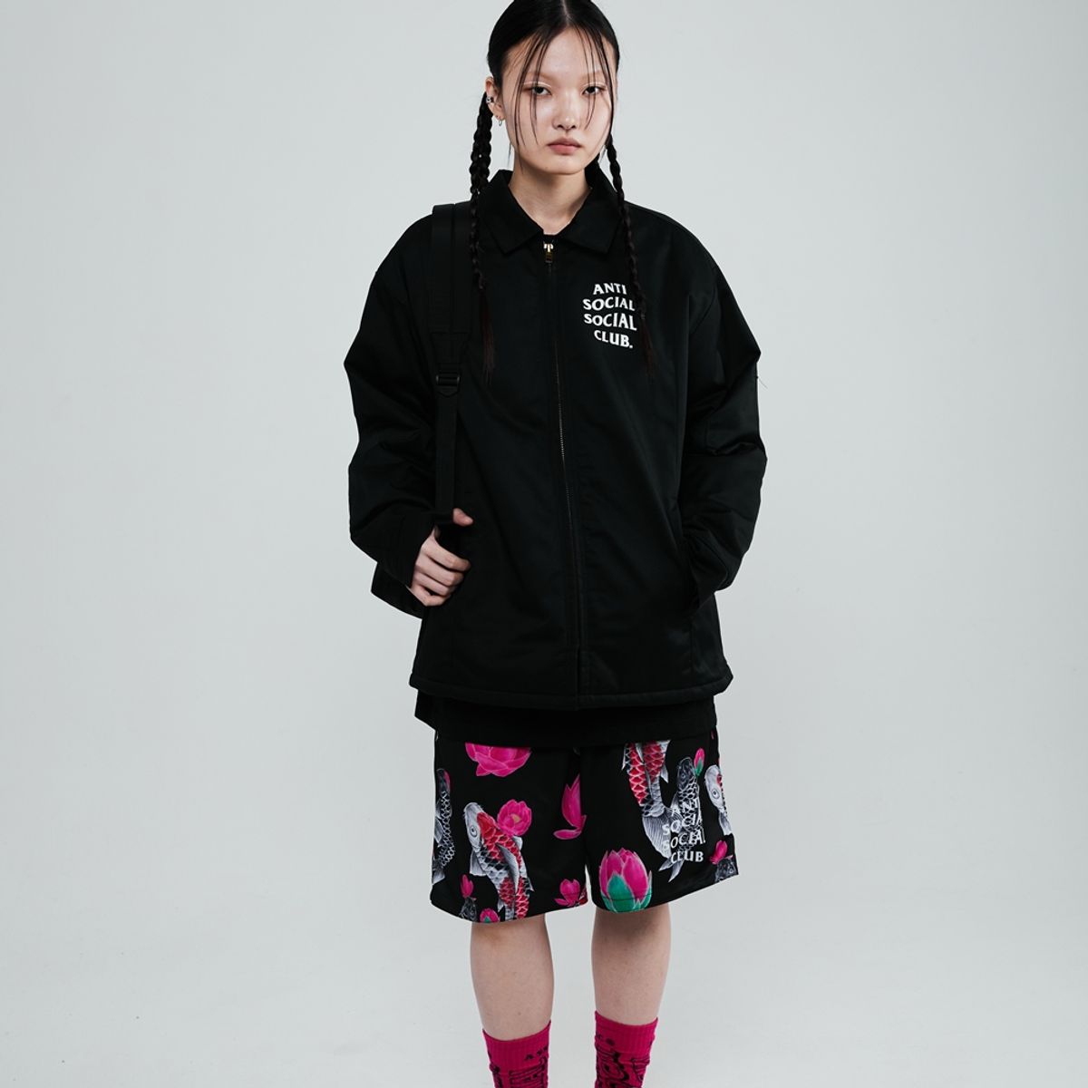 안티 소셜 소셜 클럽(ANTI SOCIAL SOCIAL CLUB) 코이 리버시블 쇼츠