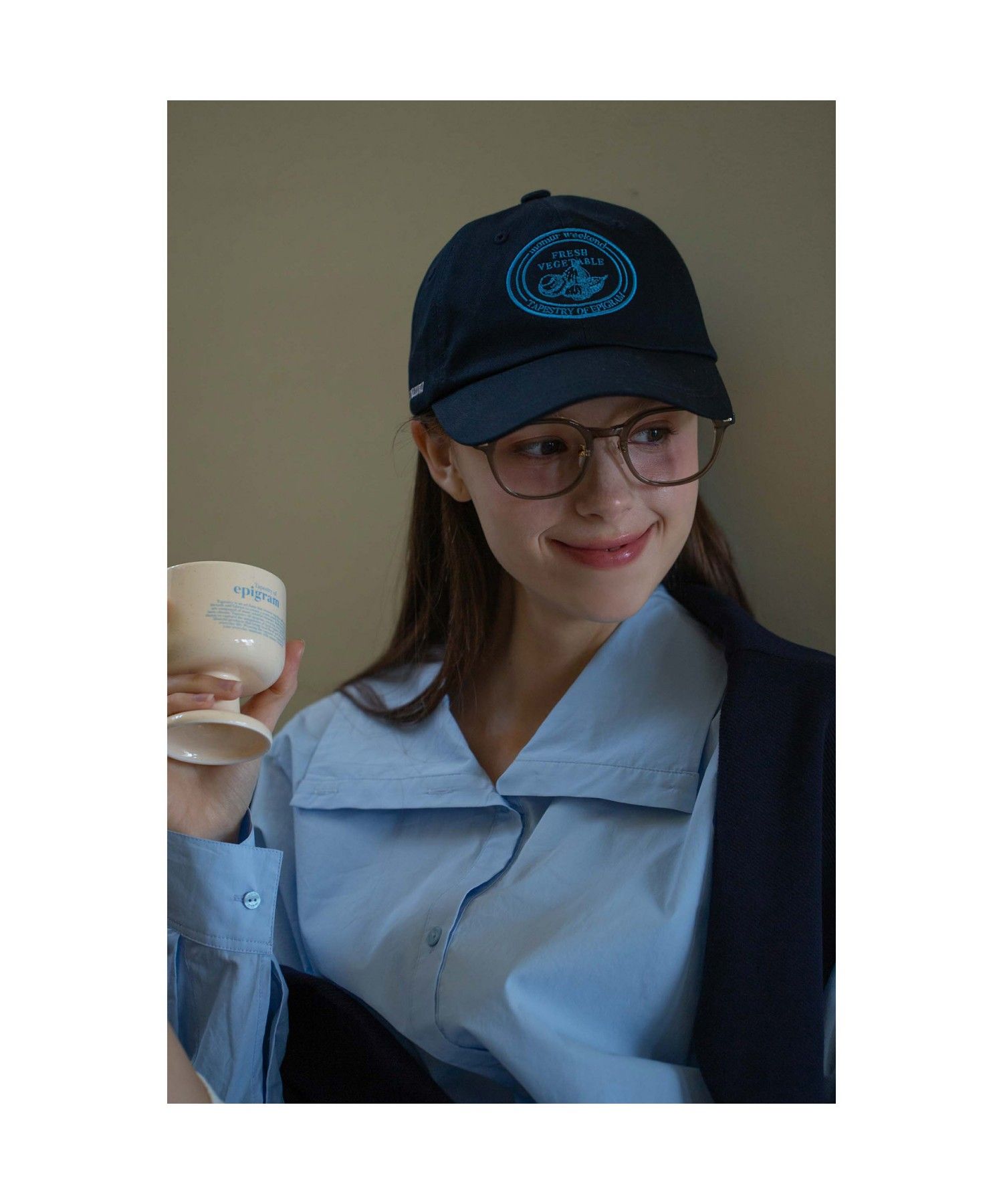 MUSINSA | EPIGRAM Momur wkd ball cap ENRAX25401NYX