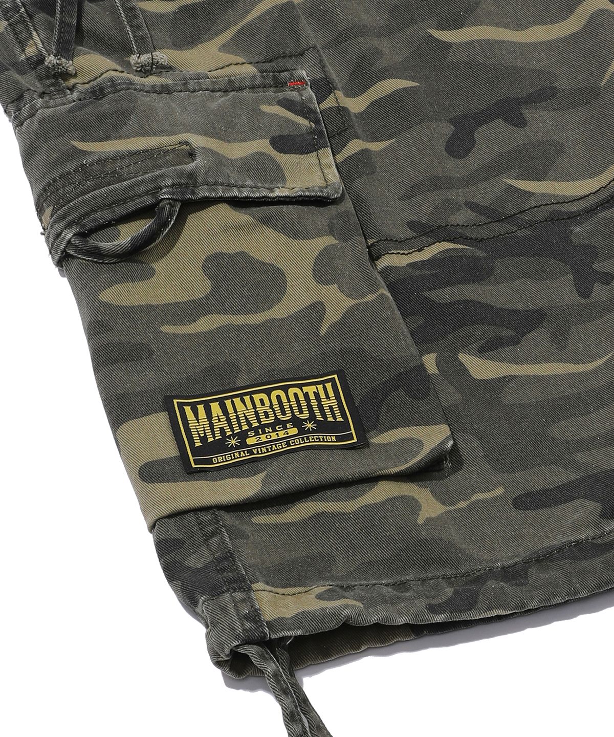 메인부스(MAINBOOTH) Vintage Patch Cargo Shorts(CAMO)