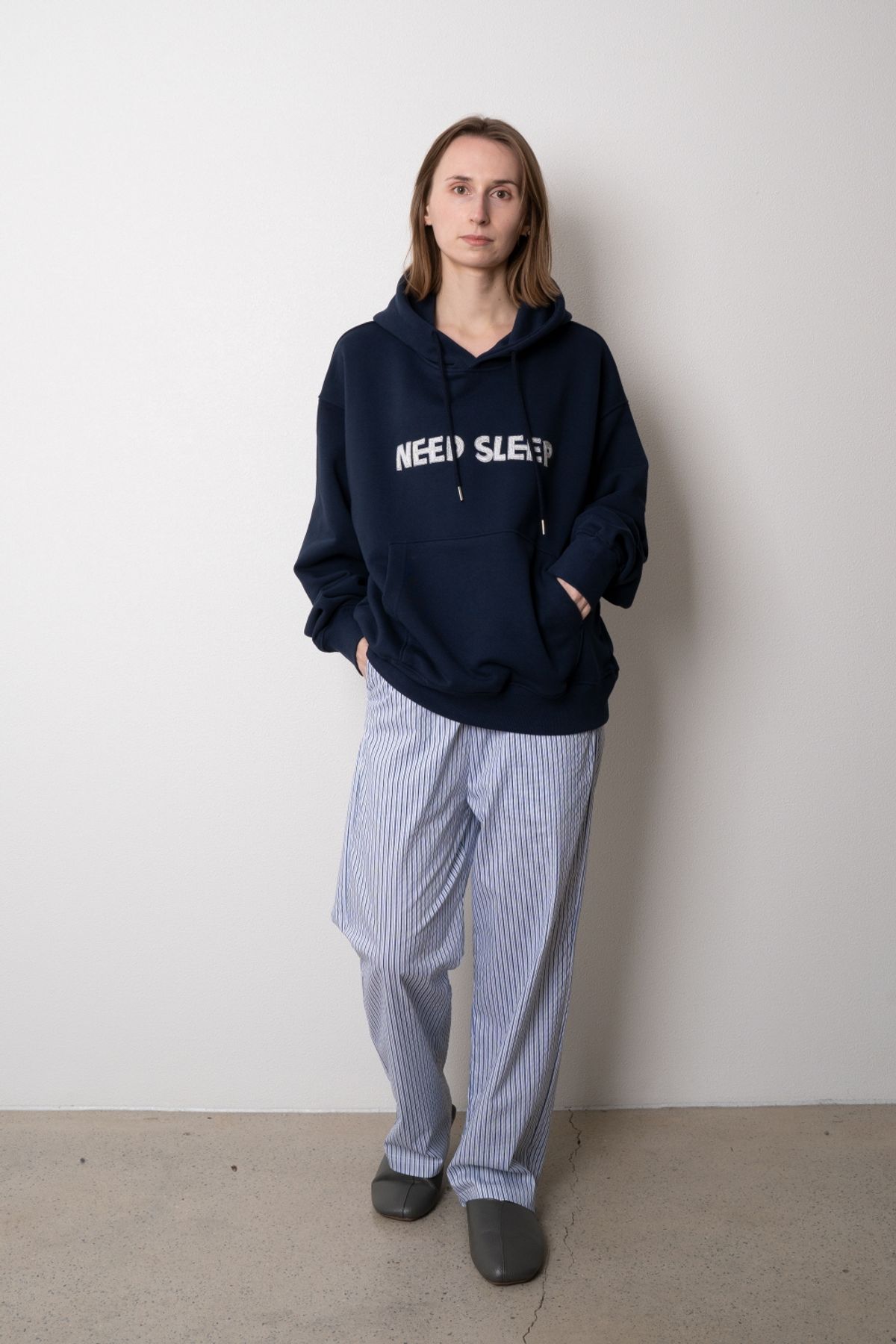 니드슬립(NEED SLEEP) sleep pants [white]
